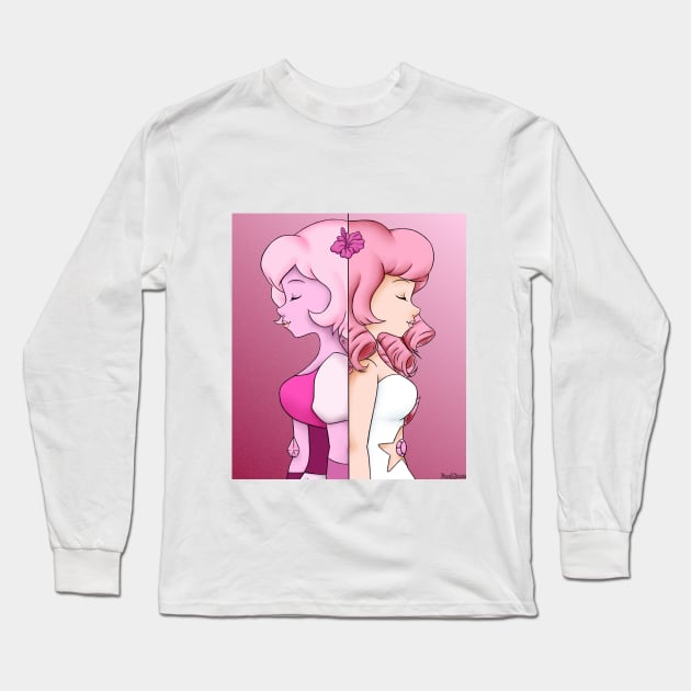 Pink is Rose Long Sleeve T-Shirt by PunkBune